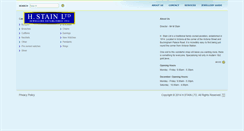 Desktop Screenshot of hstain.com